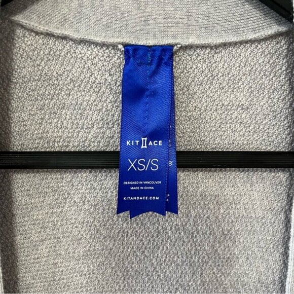 Kit and Ace In the Clouds Wrap Long Cardigan Size XS/ S Merino Wool - Picture 4 of 8